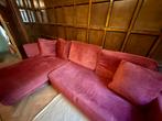 Canapé d’angle rouge, Maison & Meubles, Enlèvement, Utilisé