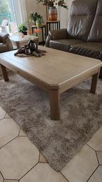 Salon tafels Eik 60x60 en 130x60, Ophalen, Zo goed als nieuw