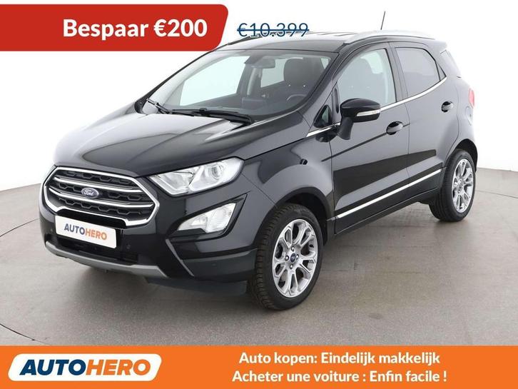 Ford EcoSport 1.0 EcoBoost Titanium, Autos, Ford, Achat, Ecosport, ABS, Airbags, Air conditionné, Android Auto, Apple Carplay
