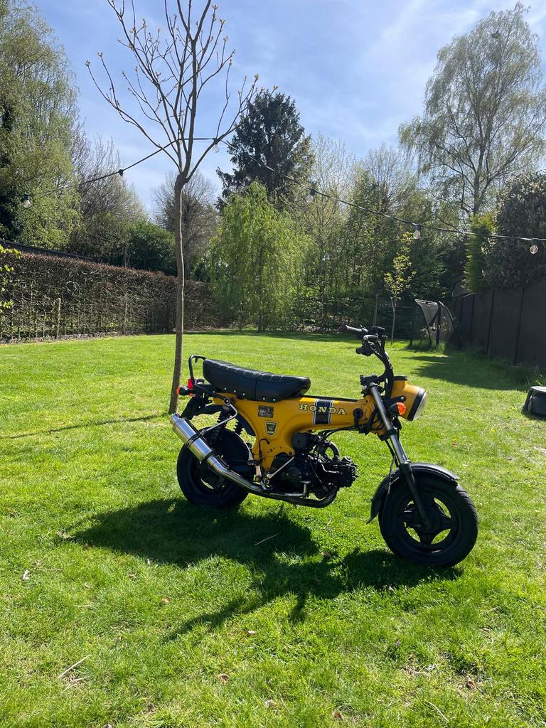 Skyteam honda dax, Fietsen en Brommers, Ophalen, Gebruikt, Klasse B (45 km/u), 50 cc