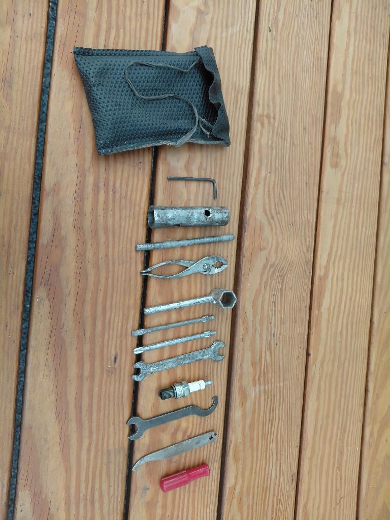 Bsa gereedschapsset en tas, Motoren, Ophalen