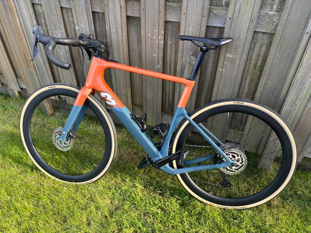 3T exploro racemax mt56, Vélos & Vélomoteurs, Vélos | Vélos de course, Enlèvement, Comme neuf, Carbone