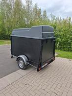 Gesloten aanhangwagen met opendraaiend deksel BWTrailer, Ophalen
