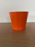 Oranje bloempot, Tuin en Terras, Ophalen, Zo goed als nieuw