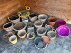 Lot bloempotten / cachepots / manden, Tuin en Terras, Bloempotten, Ophalen, Gebruikt