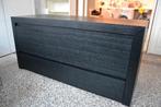 Meuble TV ou de rangement en bois foncé ébène marque XVL, Maison & Meubles, Moins de 100 cm, 150 à 200 cm, Comme neuf, Enlèvement
