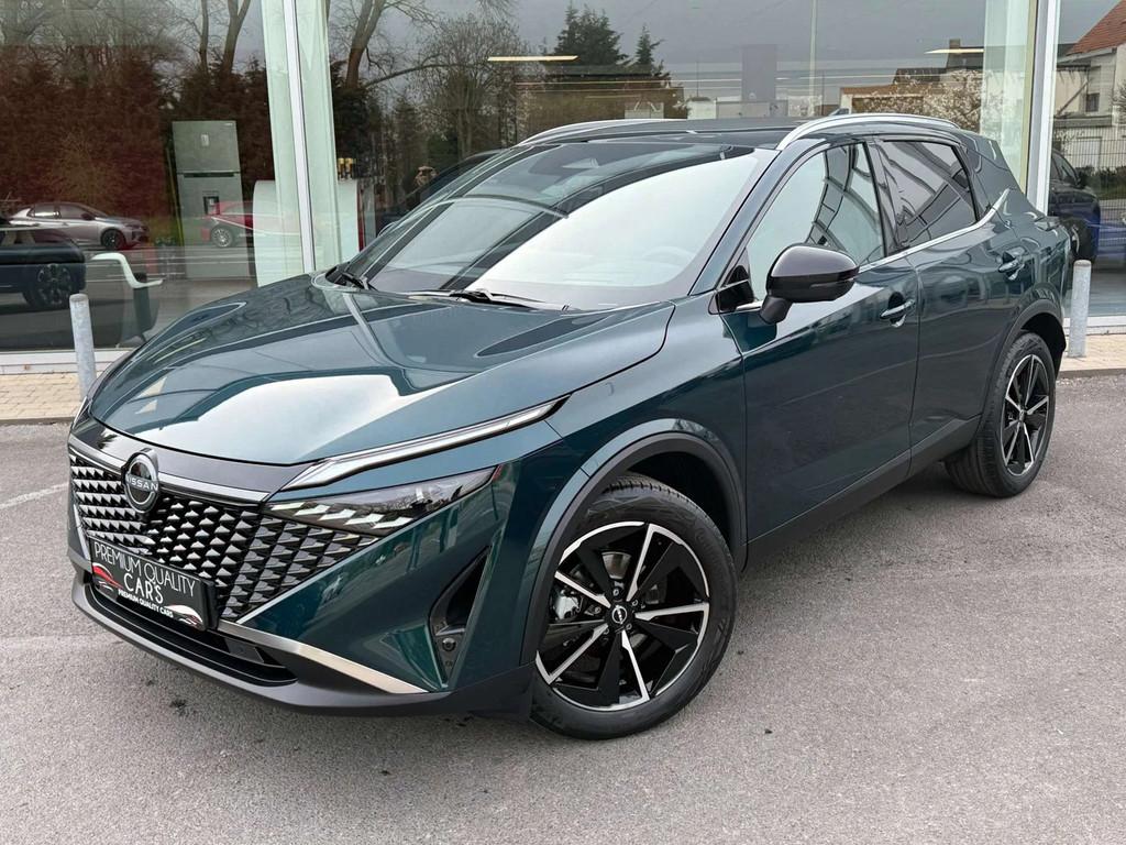 Nissan QASHQAI TEKNA / PANO / ZETELVERWARMING / LEDER / 360, Automaat, Gebruikt, Zwart, 4 cilinders