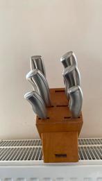 THOMAS messenblok 6 delig, Ophalen, Gebruikt, Inox of Chroom