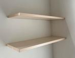 Tablettes murales effet bois - lot de 2, Maison & Meubles, Enlèvement, Comme neuf