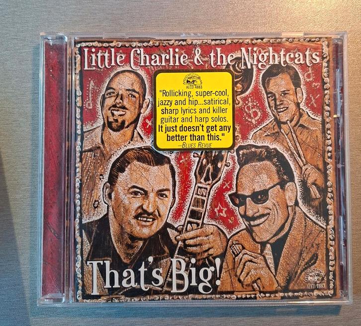 Cd. Little Charlie & The Nightcats. That's big!, Cd's en Dvd's, Cd's | Jazz en Blues, Gebruikt, Ophalen of Verzenden