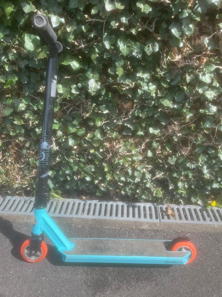 Blauwe stuntstep, Fietsen en Brommers, Steps, Gebruikt, Overige typen, Ophalen