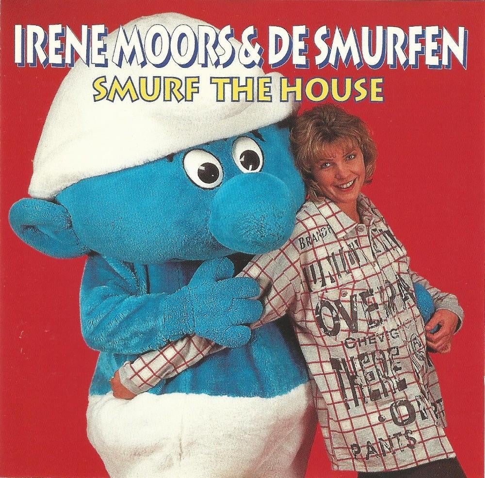 CD * IRENE MOORS & DE SMURFEN - SMURF THE HOUSE, Ophalen of Verzenden, Zo goed als nieuw, Overige genres