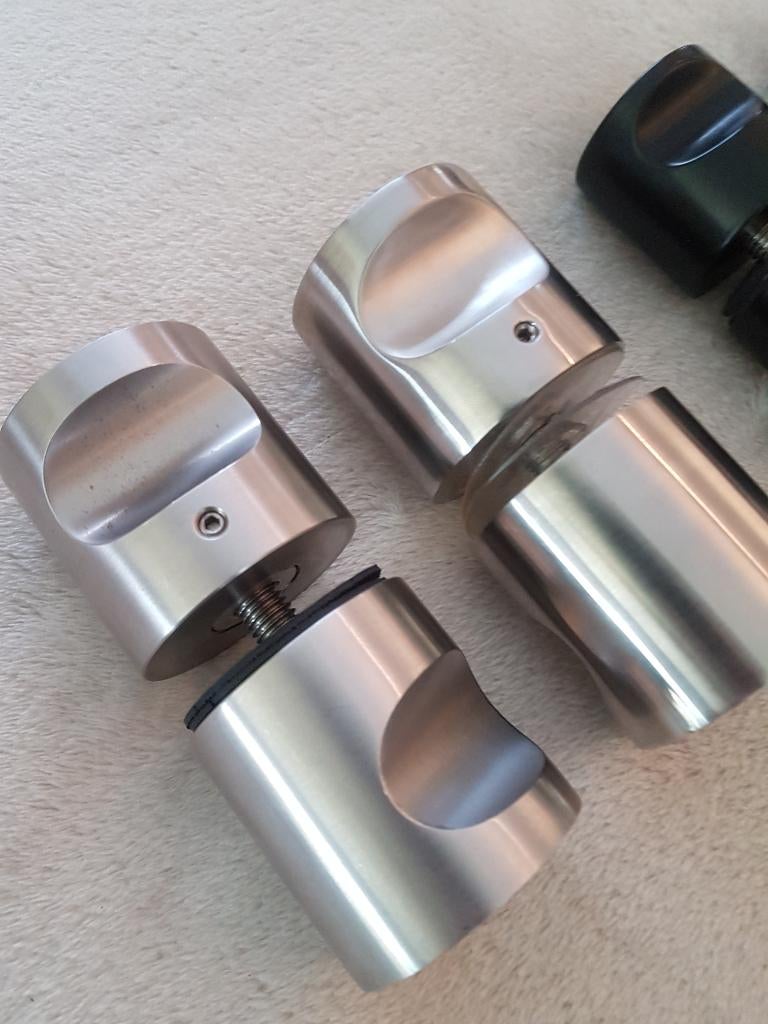 deurknop massief dubbel- en enkelzijdig nieuw, Ophalen, Nieuw, Overige materialen, Klink of Kruk