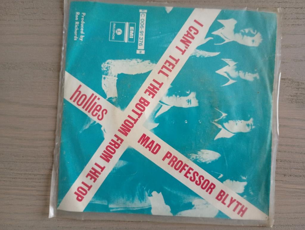 The Hollies - I can't tell the bottom from the top, Cd's en Dvd's, Vinyl Singles, Gebruikt, 7 inch, Single, Ophalen of Verzenden