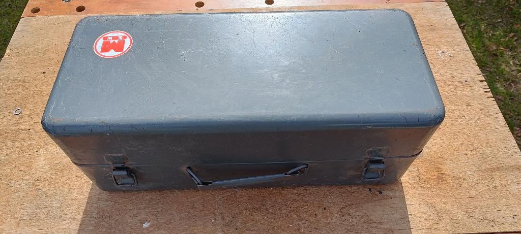 machine kist, Ophalen, Gebruikt