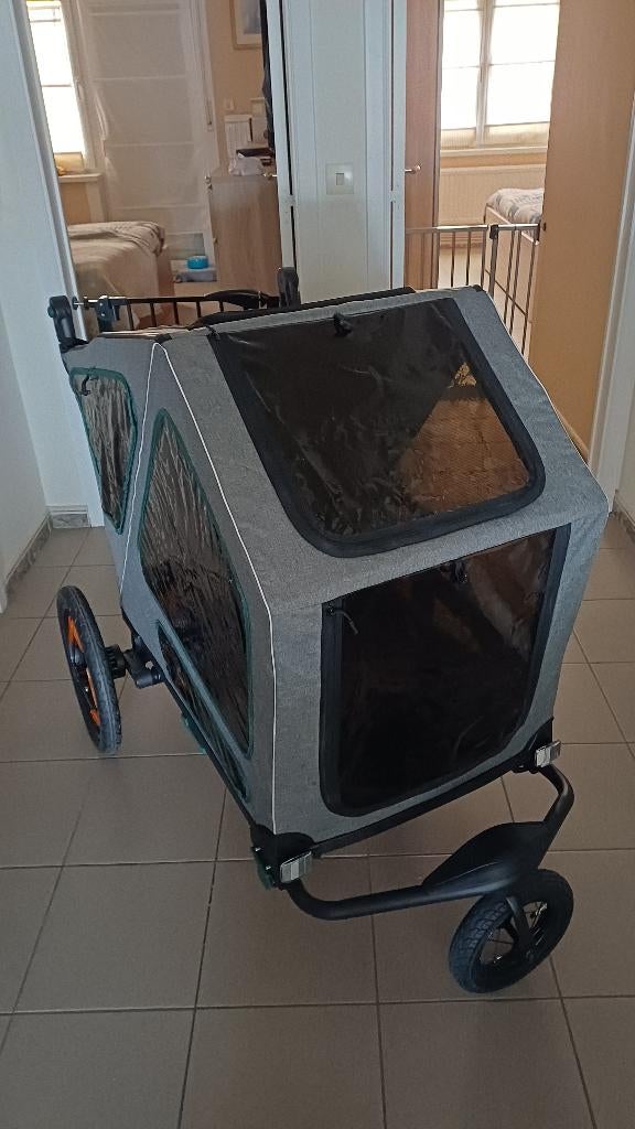 Hondenfietskar - wandelkar ( Trixie ), Animaux & Accessoires, Accessoires pour chiens, Comme neuf, Enlèvement