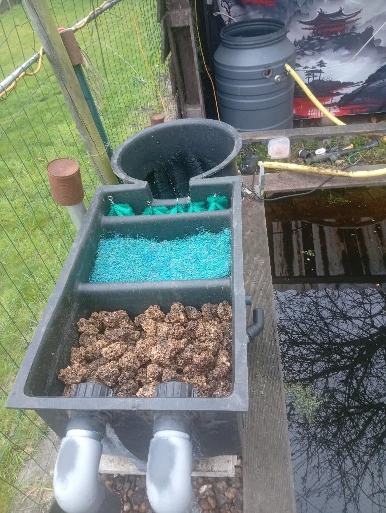 Vijver filter, Ophalen