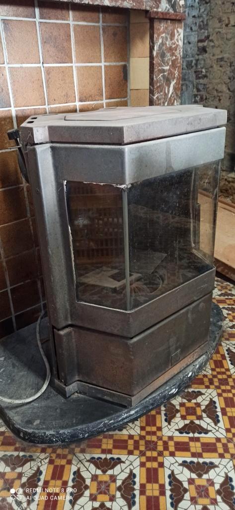 Poêle à gaz puissant Nestor Martin Stanford 80 : 9 à 11 kW, Maison & Meubles, Poêles, Utilisé, Autoportant, Autres types, Autres carburants