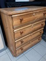 Oudgrenen ladenkast met 4 laden, Huis en Inrichting, Kasten | Ladekasten, Ophalen