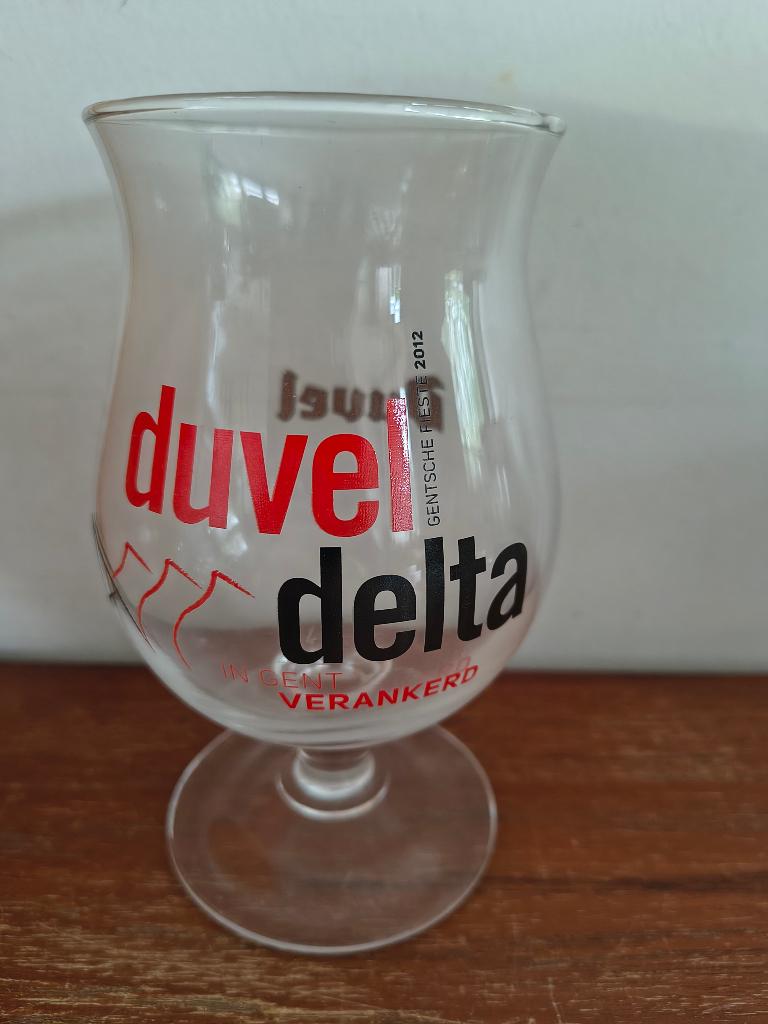 Duvel glas Gentse Feesten 2012, Enlèvement, Comme neuf, Verre ou Verres, Duvel