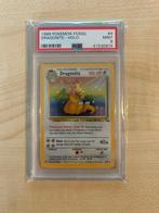 4/62 fossil dragonite psa 9, Ophalen of Verzenden, Foil