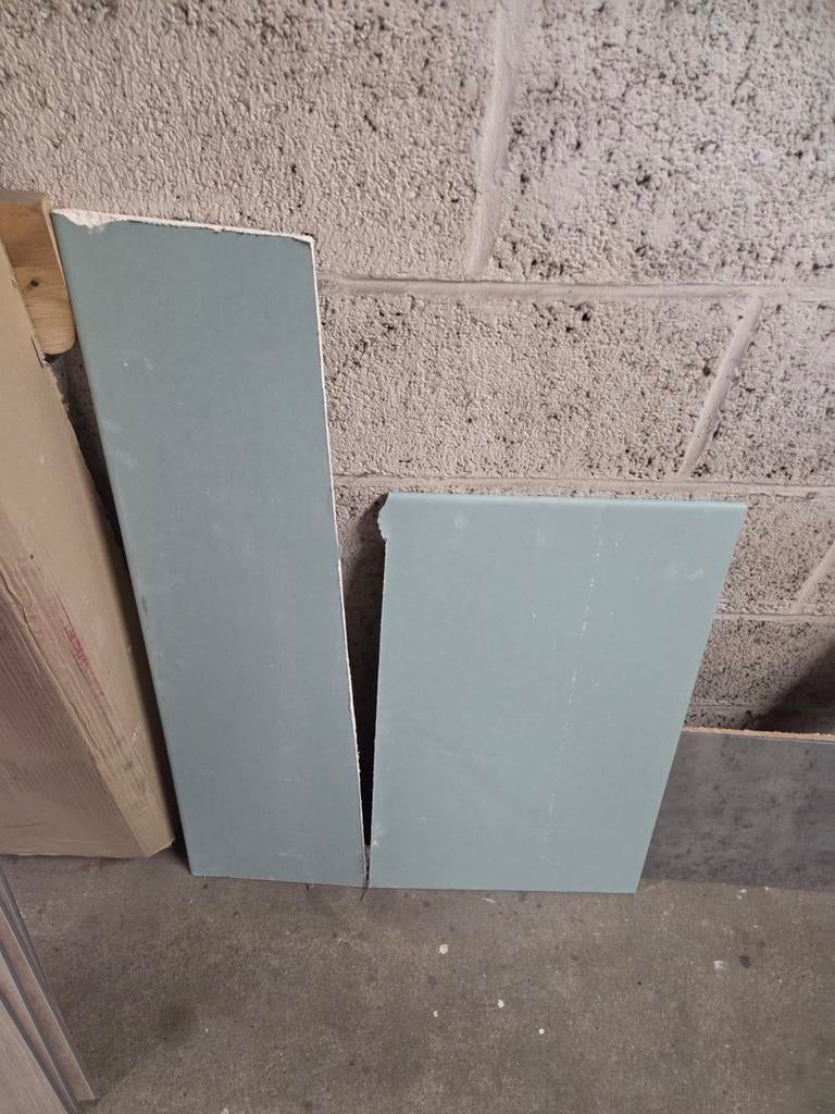 Gipsplaat gyproc resten, Doe-het-zelf en Bouw, Ophalen