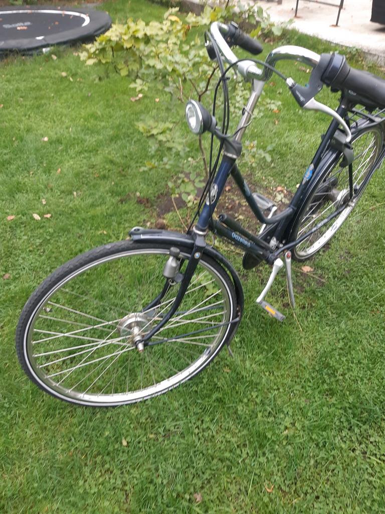 Gazelle damesfiets, Enlèvement