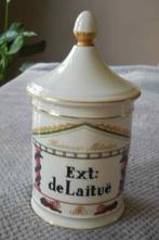 Pot de pharmacie, Enlèvement