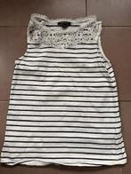 Topje Esmara maat XS (nr6606), Kleding | Dames, Wit, Zonder mouw, Maat 34 (XS) of kleiner, Gedragen