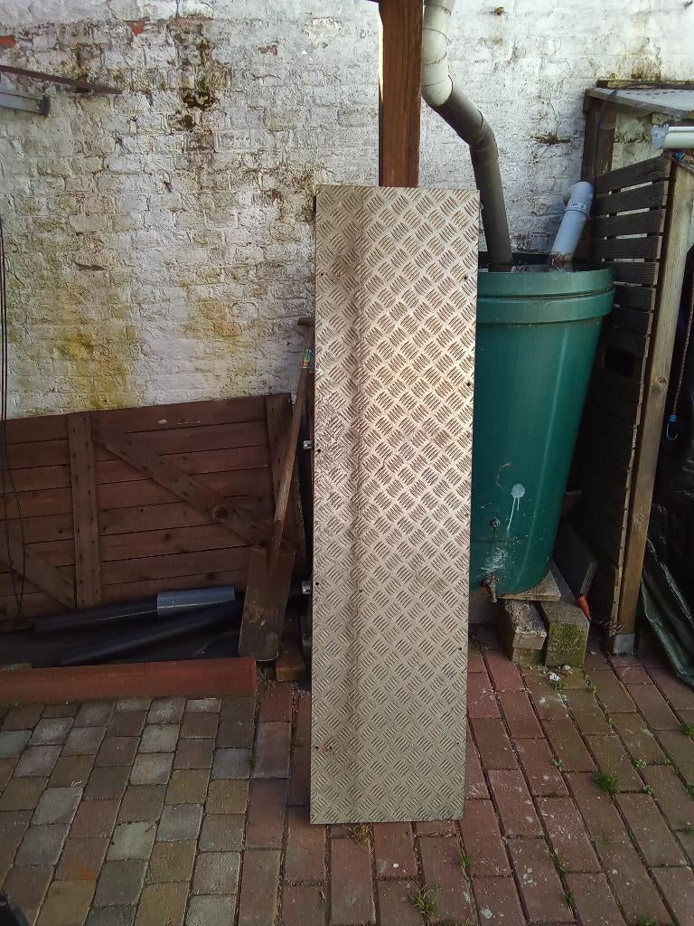 Plateau en aluminium pour camping-car, remorque ou autre, Ophalen