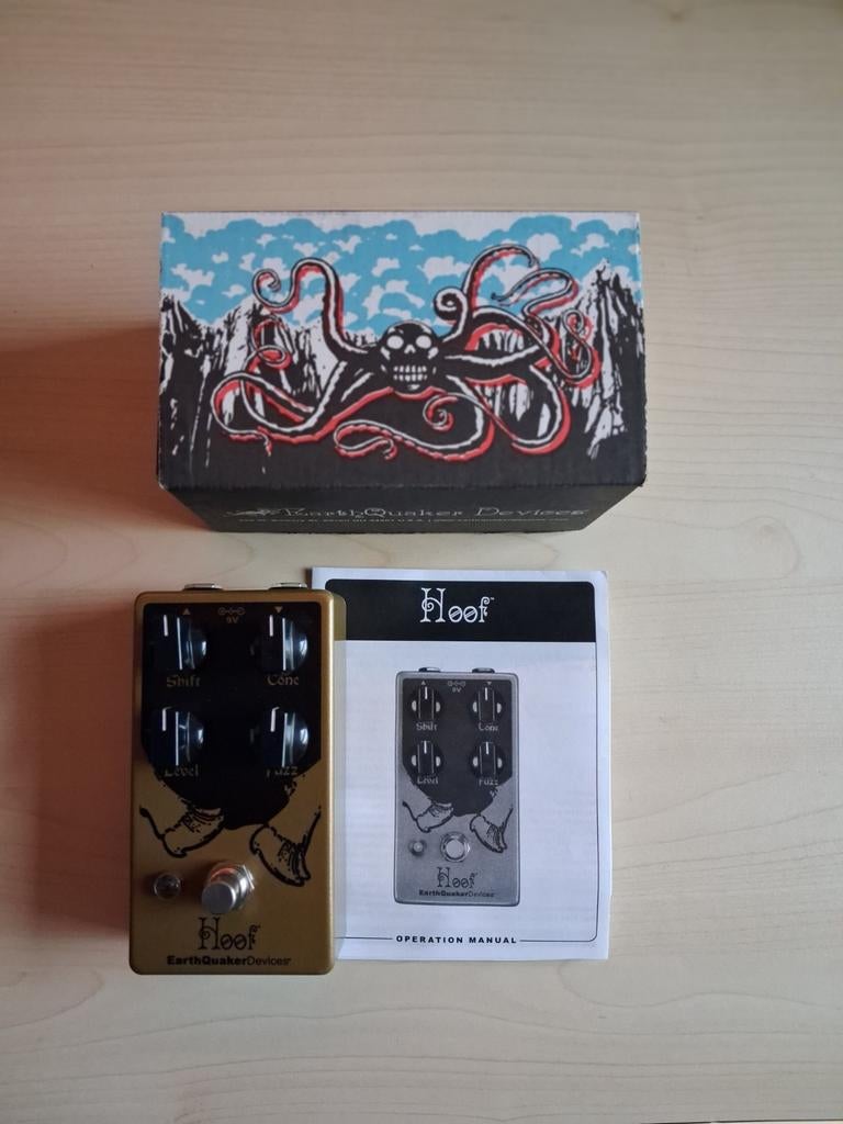 Earthquaker Devices Hoof Fuzz V2, Ophalen of Verzenden, Nieuw, Distortion, Overdrive of Fuzz