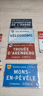 Plaques métalliques 30cmx20cm sur le cyclisme. Paris Roubaix, Enlèvement ou Envoi