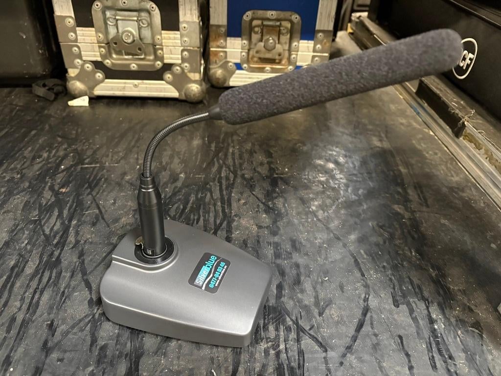 Gooseneck microfoon incl base, Enlèvement, Comme neuf, Autres types