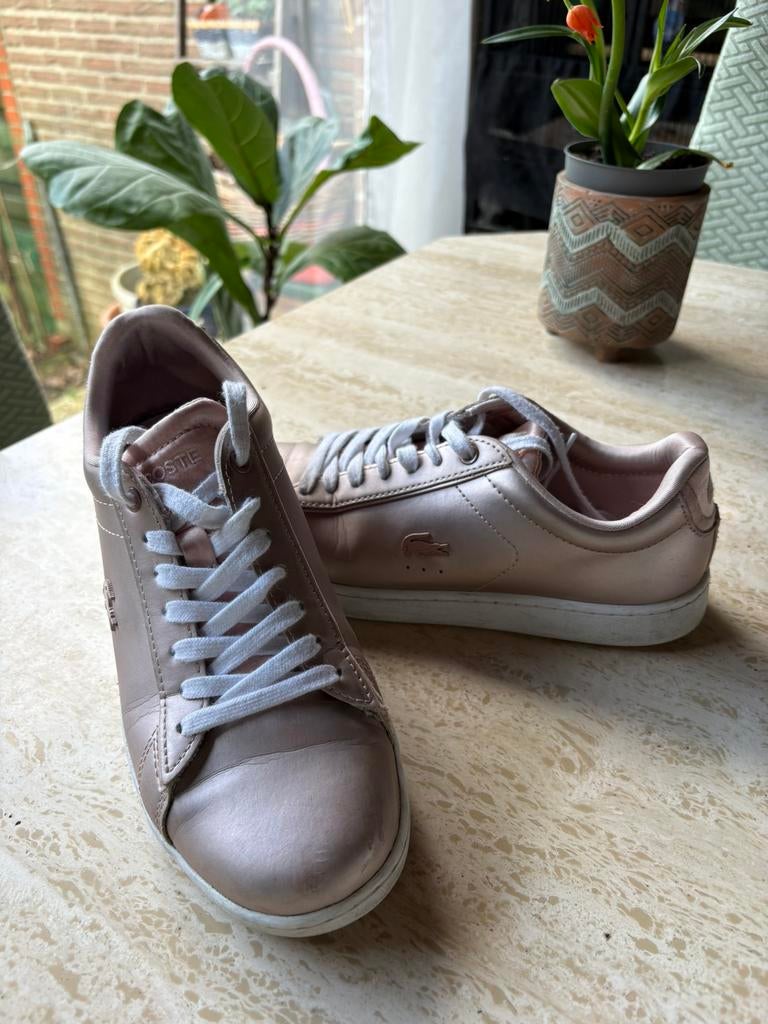 Basket rose lacoste, Enlèvement ou Envoi, Porté, Rose