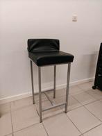 8 Moderne Barkrukken – Aluminium Frame & Zwarte skai, Huis en Inrichting, Barkrukken, Ophalen, Met voetsteun, 60 tot 90 cm, Metaal