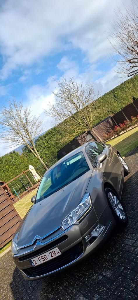 C5 exclusive perfecte staat, Auto's, Citroën, Particulier, C5, Trekhaak, Benzine, Automaat, Zwart, Leder en Stof, Voorwielaandrijving