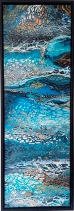 Kunsthandel Gennep - "Blue Lagoon", Antiek en Kunst, Ophalen of Verzenden