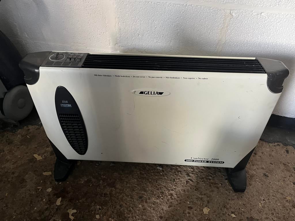 Chauffage électrique, Enlèvement, Comme neuf