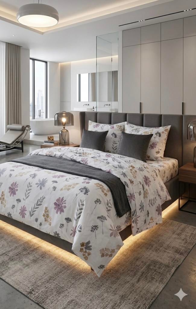 Nieuwe overtrek met 2 kussenslopen( 220x240), Ophalen of Verzenden, Zo goed als nieuw