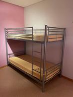 Stapelbed metaal, Maison & Meubles, Chambre à coucher | Lits superposés & Lits mezzanines, Enlèvement, Comme neuf, Lits superposés