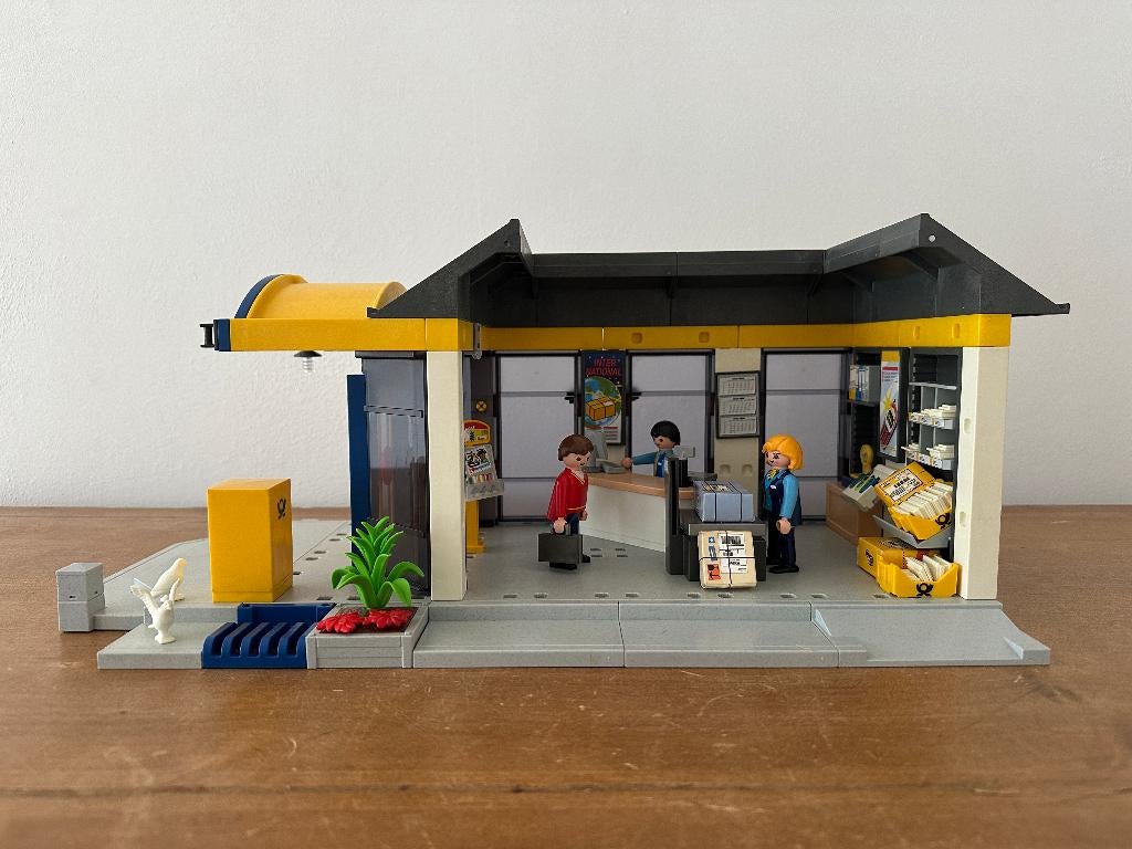 Playmobil - Postkantoor 4400 + Postbode team 4403, Ophalen, Gebruikt, Complete set
