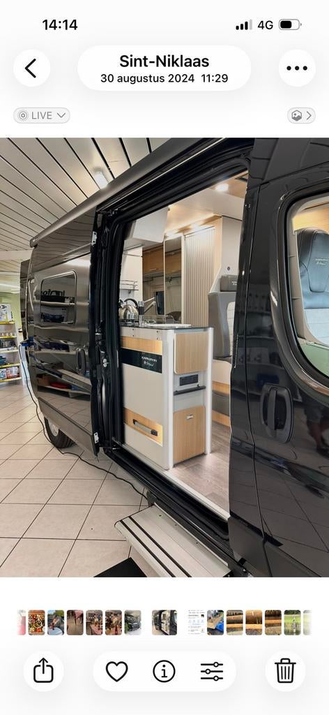 Campervan fiat ducato, Caravans en Kamperen, Mobilhomes, Automaat, Chemisch toilet, Luifel, Fiat