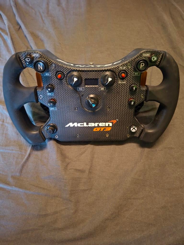 Gt3 mclaren stuur voor de fanatec wheel bases., Computers en Software, Joysticks, Ophalen