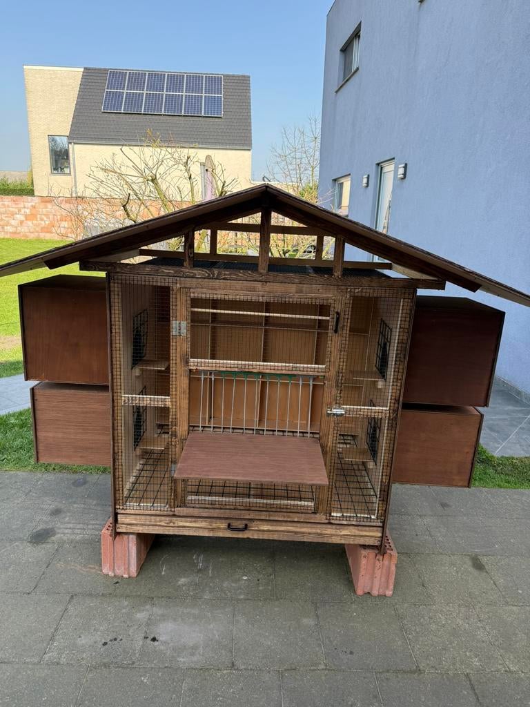 Duiven/vogelhok, Dieren en Toebehoren, Vogels | Hokken en Kooien, Nieuw, Overige typen, Hout, Ophalen