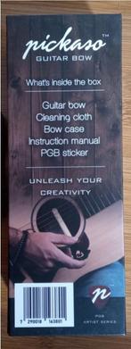 Pickaso (strijkstokje voor gitaar) NIEUW, Musique & Instruments, Instruments | Accessoires, Enlèvement ou Envoi, Neuf