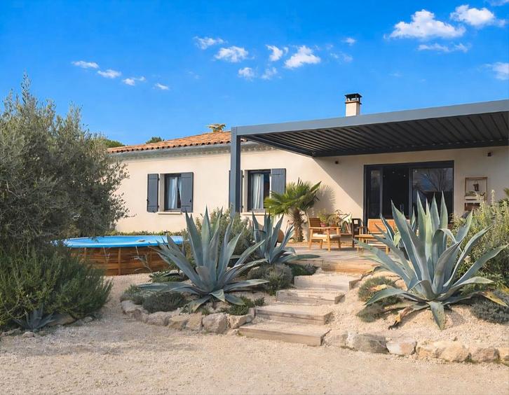Maison 120m² 4 chambre dans petit village en Provence, Immo, Buitenverblijven te koop