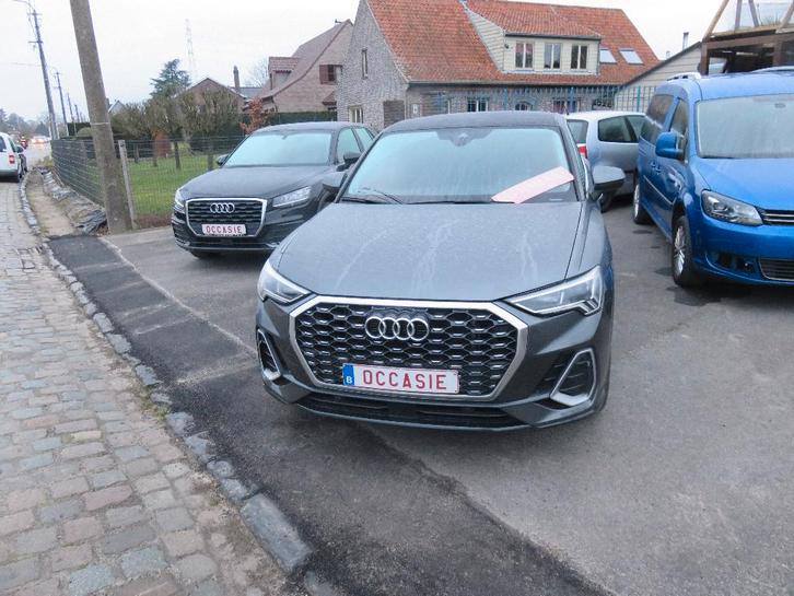 AUDI Q3 SPORTBACK 1500 TFSI..S LINE 02/2024, Auto's, Audi, Bedrijf, Te koop, Q3, Adaptieve lichten, Adaptive Cruise Control, Airbags
