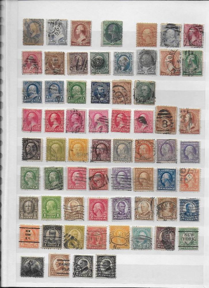 collectie postzegels USA Canada, Postzegels en Munten, Postzegels | Volle albums en Verzamelingen, Verzenden