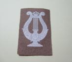 ABL mouwpatch personeel der muziekkapellen, Ophalen of Verzenden, Landmacht, Embleem of Badge