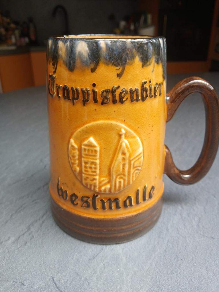 Bierpot westmalle .. 50 cl, Verzamelen, Ophalen of Verzenden